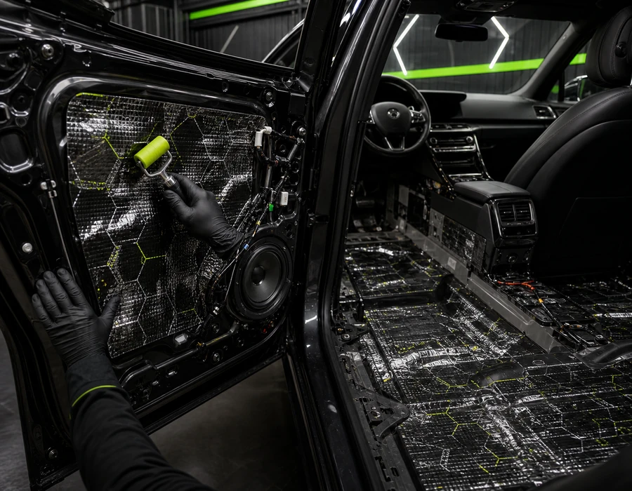 Шумоизоляция автомобиля в AMAROK DETAILING